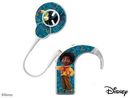 Skórka / naklejki na procesor mowy Cochlear NUCLEUS 8 - Disney Encanto - Antonio
