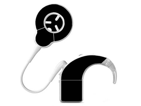 Skórka na procesor Cochlear NUCLEUS 8 - czarny