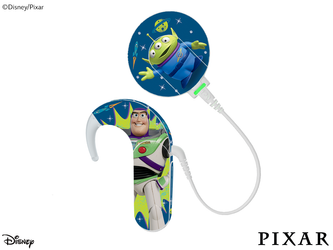 Skórka / naklejki na procesor mowy MED-EL Sonnet 1 / 2 - Disney Toy Story - Buzz Astral