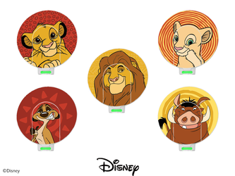 Skórki / naklejki na cewkę MED-EL DL - Disney Król Lew