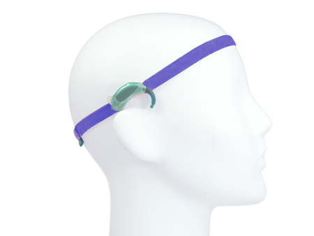 Opaska EasyFlex ULTRA do aparatów słuchowych / implantów - ciemny fiolet